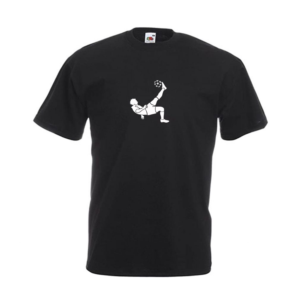 Football Kick T-shirt Black