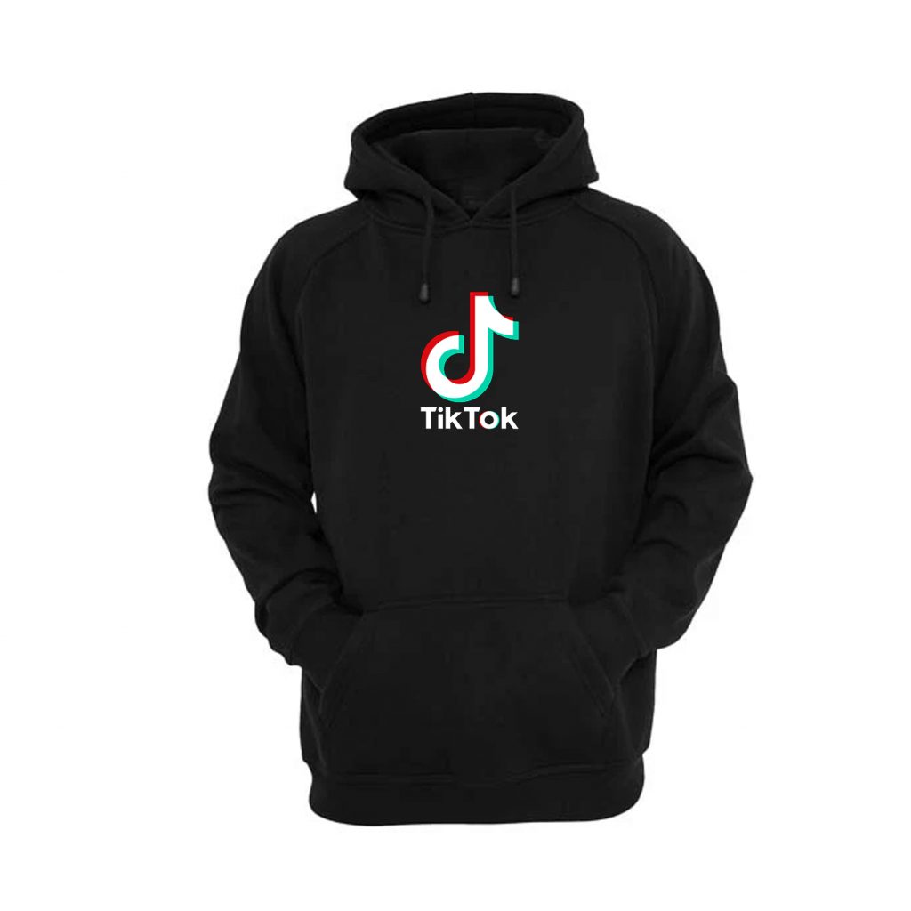 Men Hoodies Tiktok Black