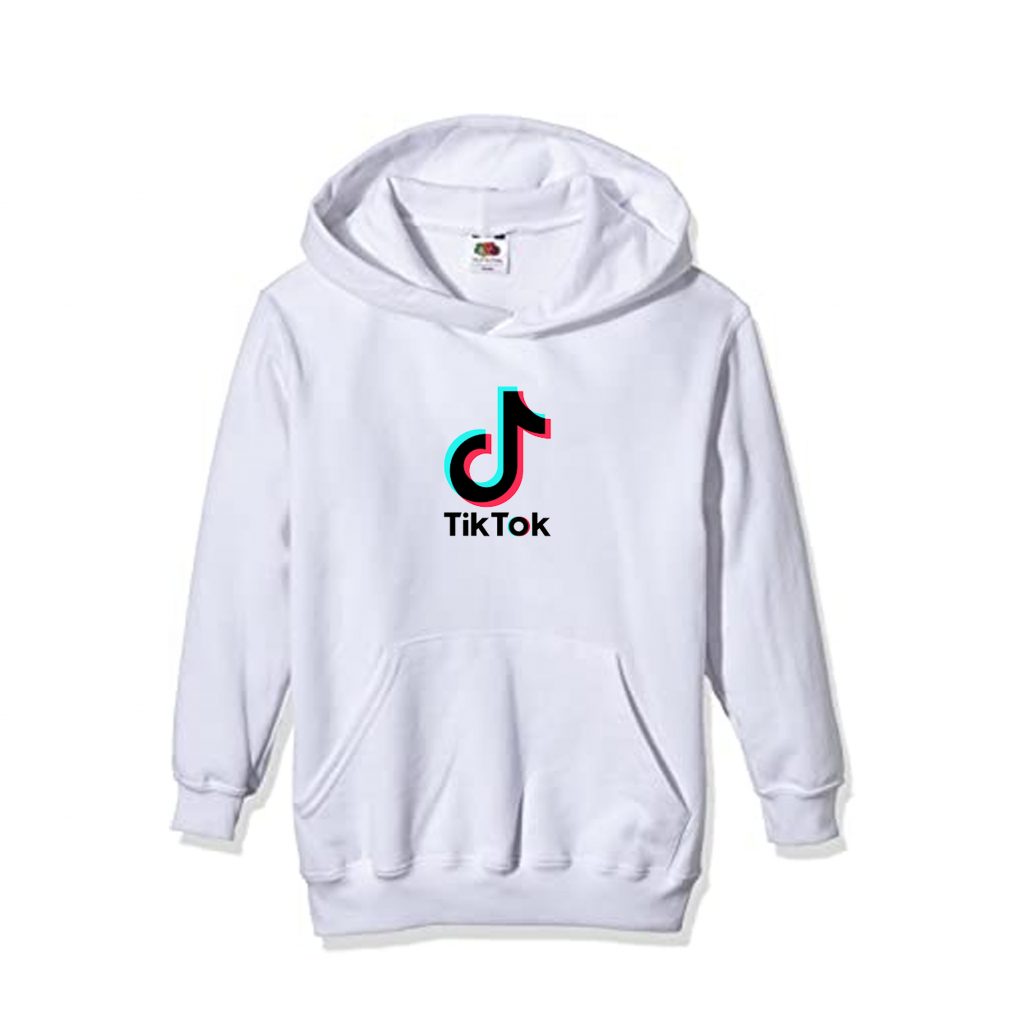 Men Hoodies Tiktok White