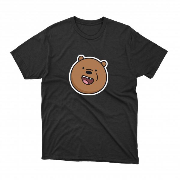 We Bare Bears T-shirt Black