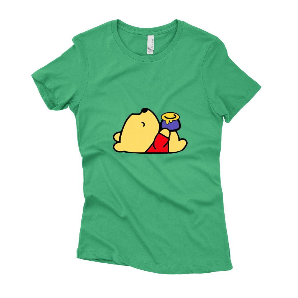 Lady Sleepy Pooh Design Green