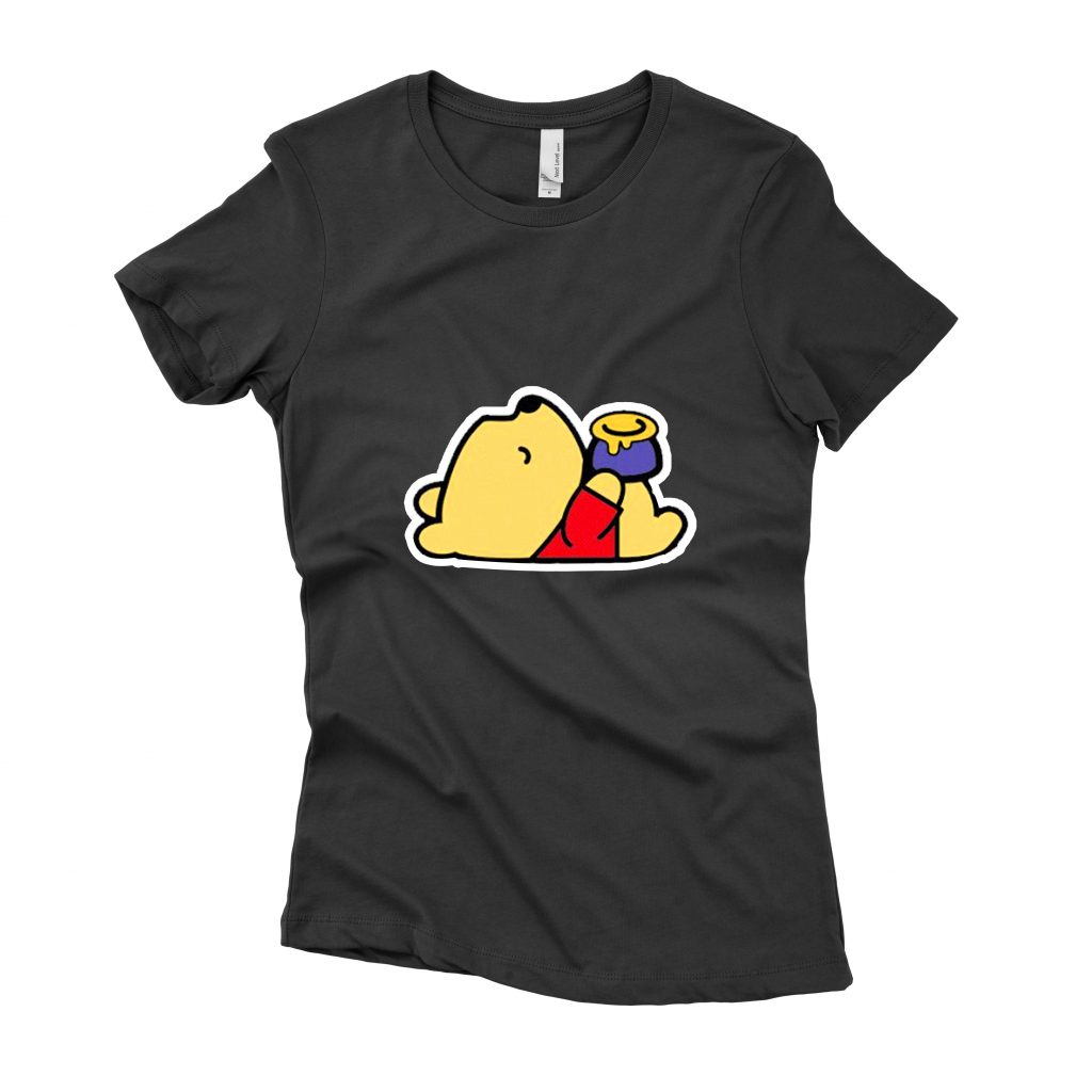 Lady Sleepy Pooh Design Black