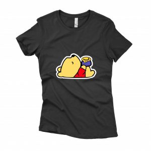 Lady Sleepy Pooh Design Black