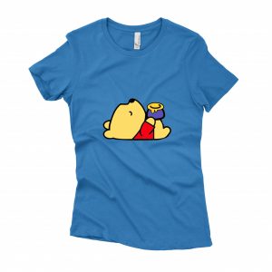 Lady Sleepy Pooh Design Royal Blue