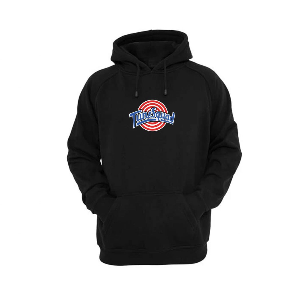 Men Hoodies Tune Squad Black