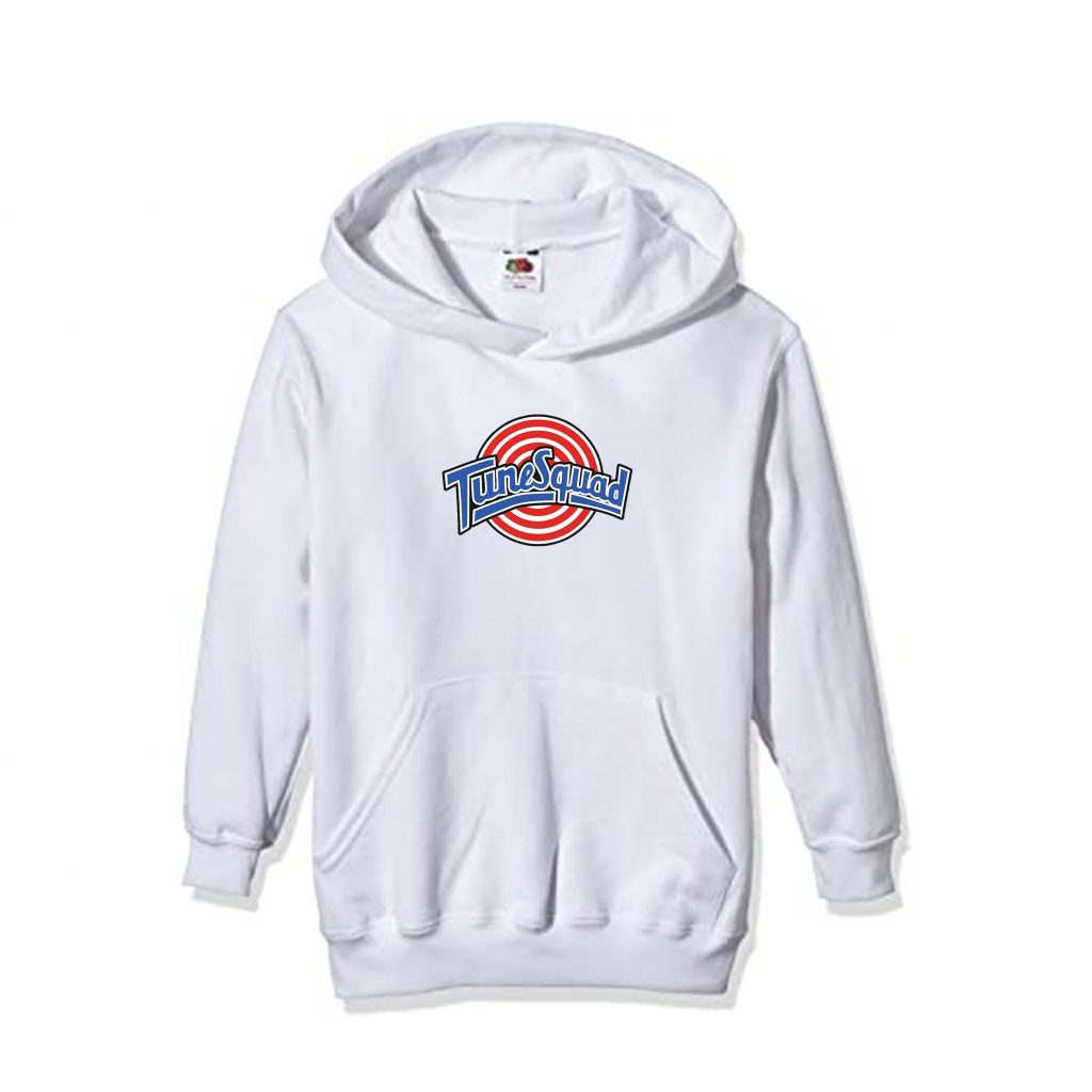 Men Hoodies Tune Squad White