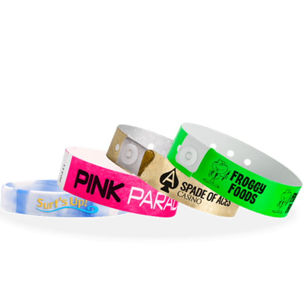 Custom Plastic Wristbands