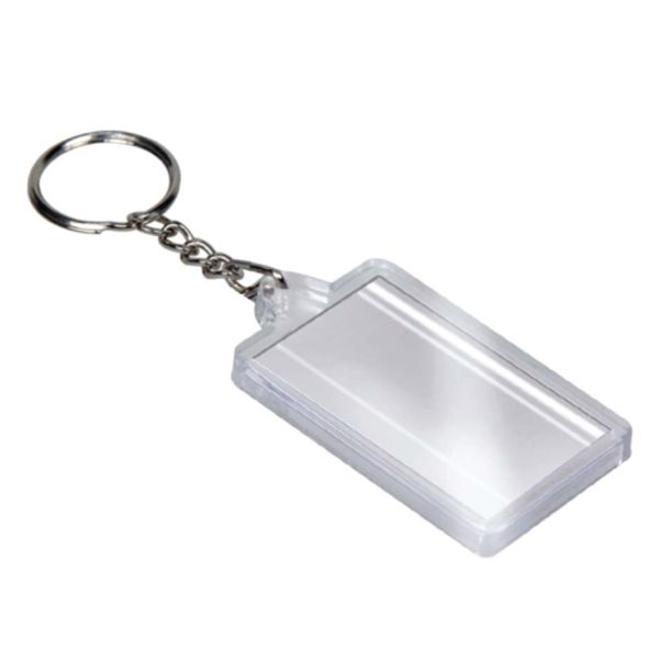 Rectangular Acrylic Keychain