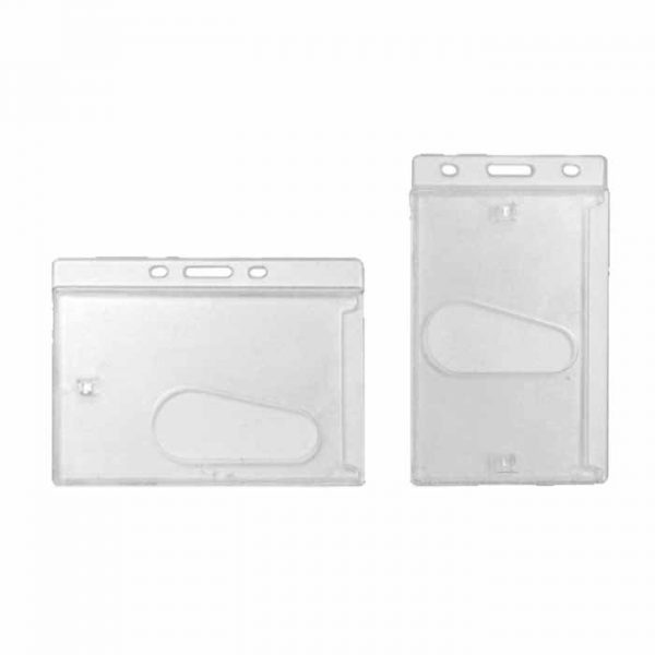 Rigid Flexible Matte PVC ID Card Holder