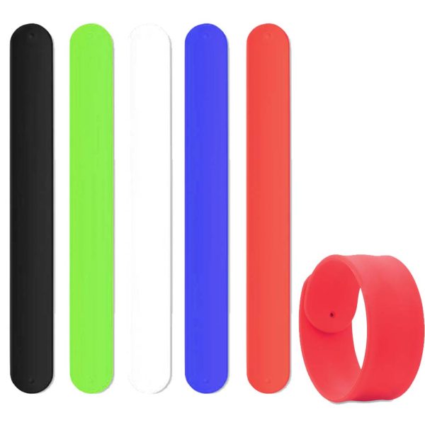 Silicone snap bracelet