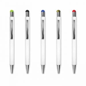 Stylus Metal White Pen