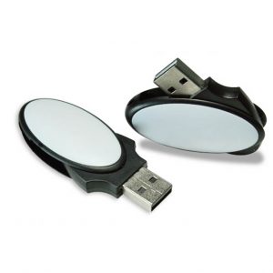 USB Flash Drives in Oval Shape 4GB