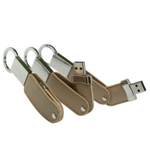 USB Flash Drives with leather cover in 4GB and 8GB