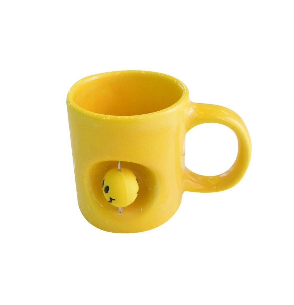 Happy Yellow Mug - Image 4